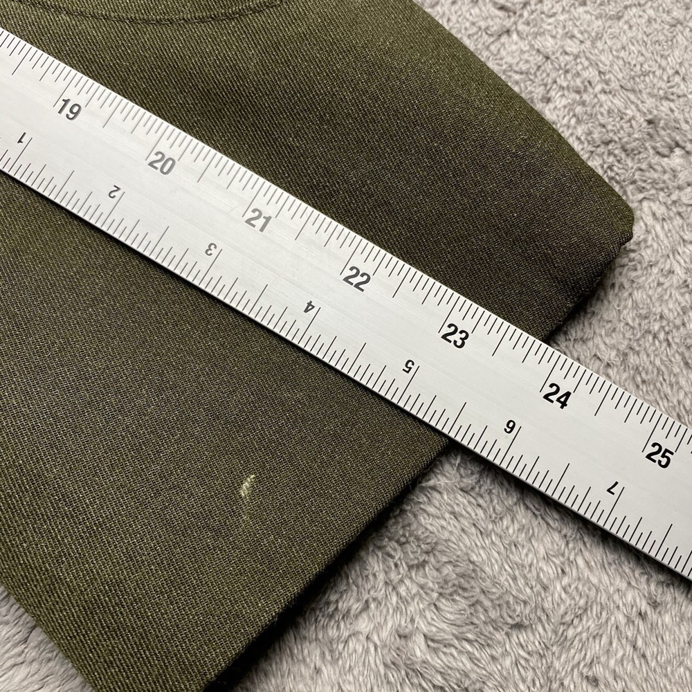 Defense Logistics Agency Button Up Uniform Jacket Mens‎ 40 R Green - Picture 12 of 16